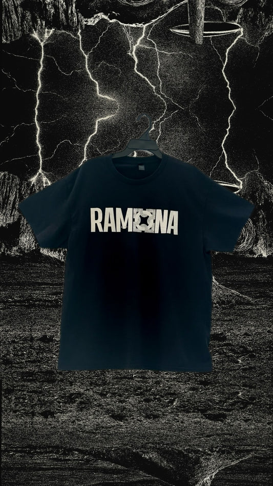 Camisa Negra Ramona Logo